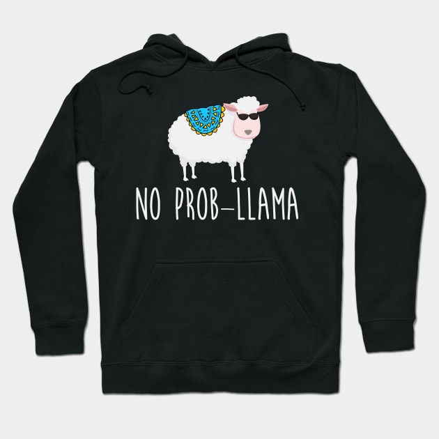 No Prob-llama Hoodie by Dojaja